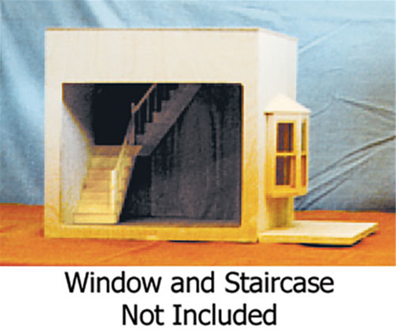 Vanishing Stair Assembled Shell (Staircase and window not included)