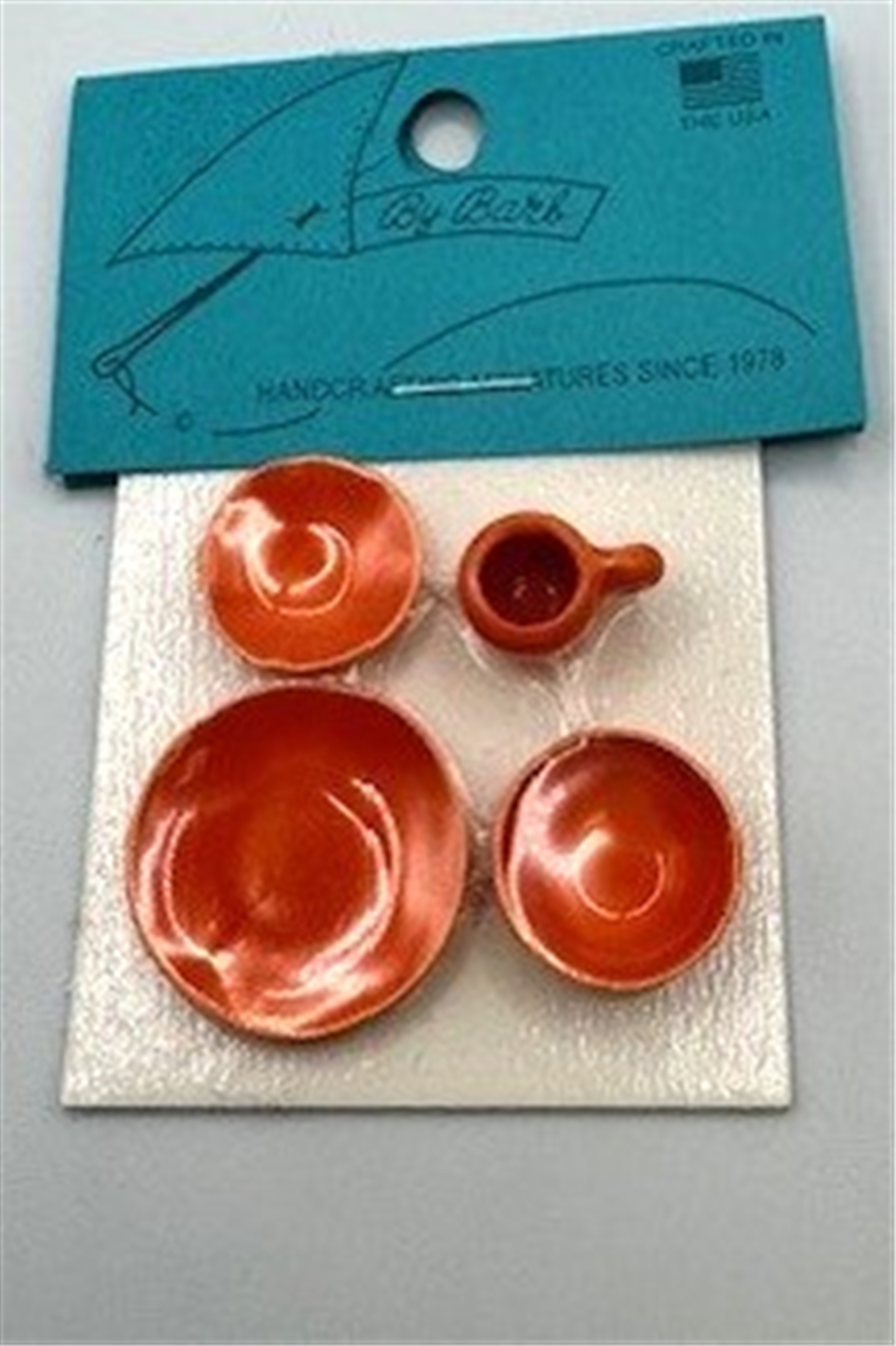 Orange Place Setting, 4pc