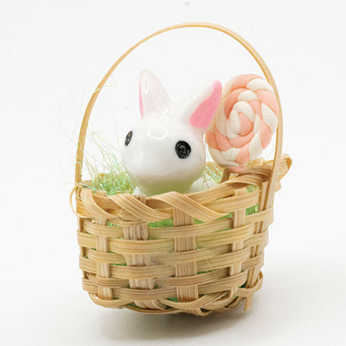 ART303 - Bunny Basket with Lollipop