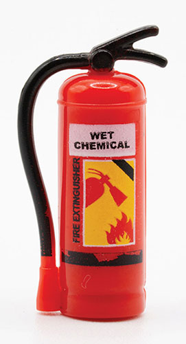 ART317 - Mini Fire Extinguisher, 1 Piece, 1 1/8 In X 1/2 In