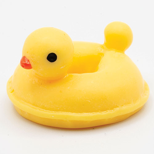 ART322 - Mini Duck Swim Ring, Yellow, 0.827 Inch L X 0.79 Inch W X 0.55 Inch H