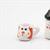 ART323 - Ceramic Christmas Mugs & Pot Set, 3 Pc
