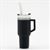 ART436 - Tumbler with Removable Lid and Straw, Black