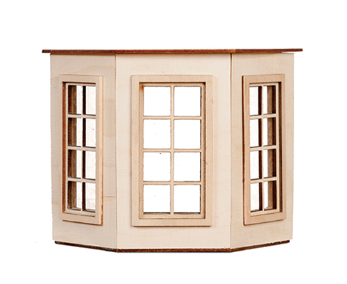 AS476 - Small Bay Window, Flat Top, 4/4 Windows