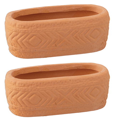 AZB5194 - Embossed Planter Set/2