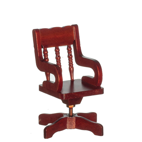 AZD3682 - Swivel Desk Chair/Mahogan