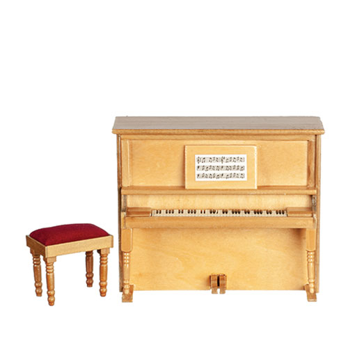 AZD7084 - Piano W/Bench/Oak