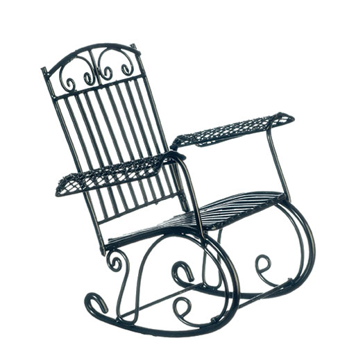 AZEIWF647 - Rocking Chair Black