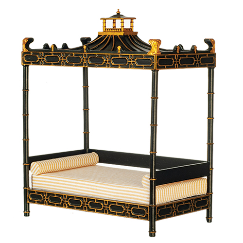 AZJJ05001BEDBKG - Qing Dynasty Day Bed/Blck