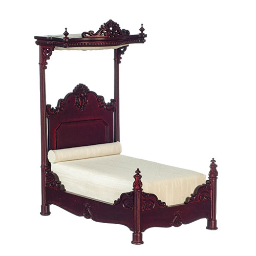 AZJJ05047MH - Victorian Bed/Mahogany