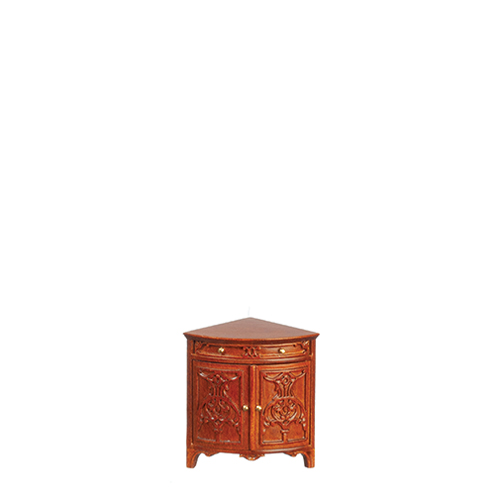 AZJJ09005BWN - Corner Cabinet/Walnut