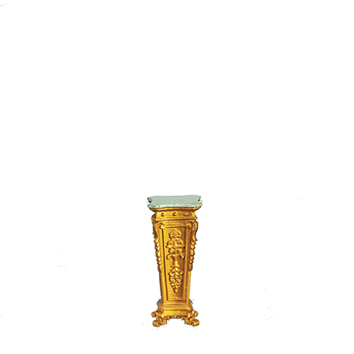 AZJJ09008G - Rect.French Pedestal/Gold