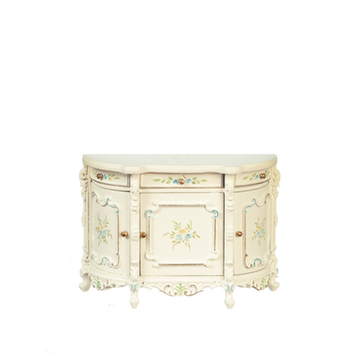 AZJJ09015WF - Buffet Table/White Floral