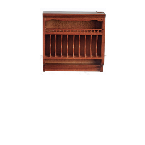 AZJJ09043WN - Kitchen Plate Rack/Walnut