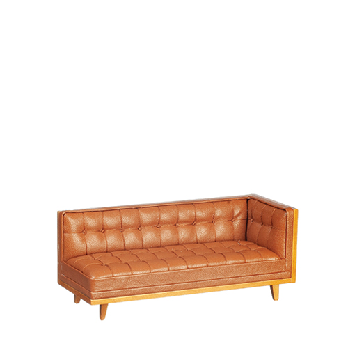 AZJJ09072ALWN - Mid Century Sectional, Leather