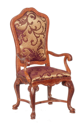 AZJJ31000WN - Castilian Carver Chair/Wa