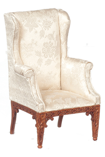 AZJJ31002WN - Chippendale Wing Chair/Wa