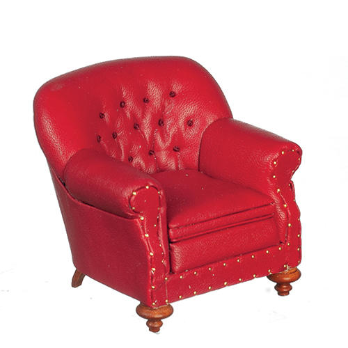 AZJJ31054WN - 1880 Club Chair/Red/Waln