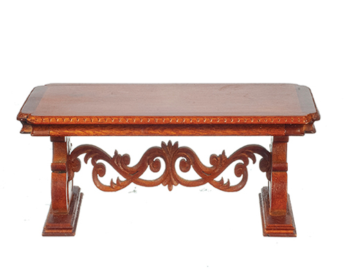 AZJJ31068AWN - Louis Xiv Trestle Table/W