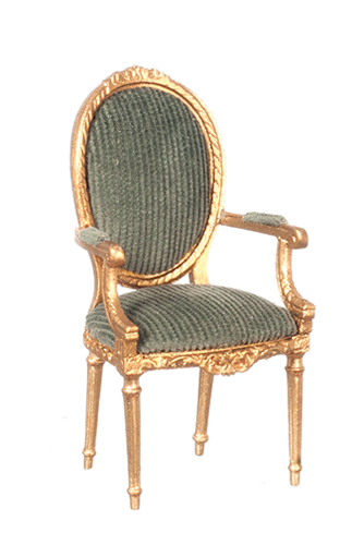 AZJJ31074G - Louis Xv Rococo Chair/Go