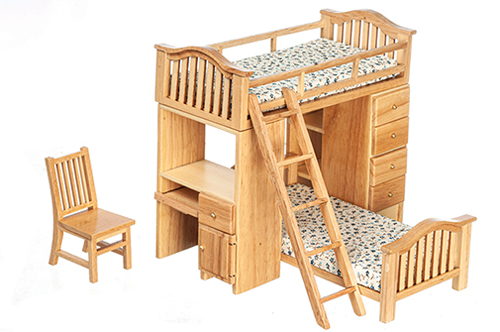 AZT4358 - Bunkbed Set/5/Oak