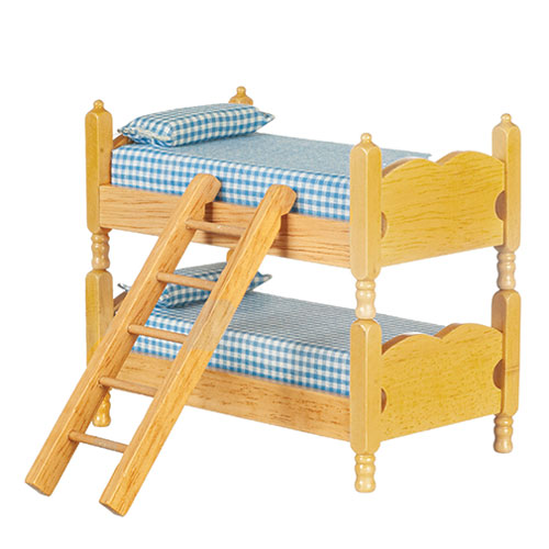 AZT4413 - Bunkbeds with Ladder, Oak