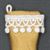 BB90000 - Stocking, Gold With White Lace Tassel