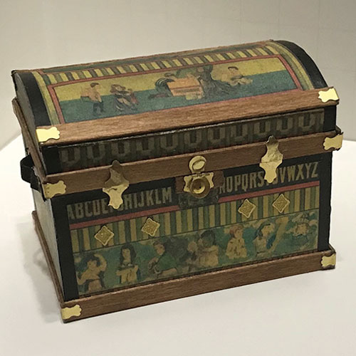 CATCPT127 - Lithograph Wooden Trunk Kit, Child's Classic ABC