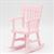 CLA10110 - Rocking Chair, Soft Pink