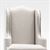 CLA10990 - Chair, Walnut with Gray Fabric  () (NEW DESIGN)