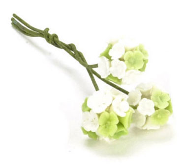 FCAB8132WH - Hydrangea, 3 Stems, White