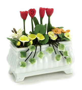 FCAB8169 - Flowers In Window Box