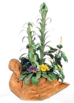 FCMR1015 - Arundo &amp; Mix Planter, Swan Pot