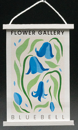 KCMFG3 - Bluebell Hanging Poster