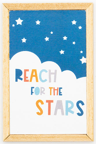 KCMKF69 - Reach For The Stars Picture, Oak Frame