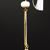 MH01004 - 6 Arm Brass Chandelier with Bi-Pin Bulbs, 12 Volt