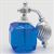 MUL3892B - Square Perfume with Atomizer, Blue