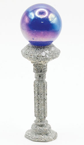 MUL5342B - Gazing Ball on Stone Pedestal