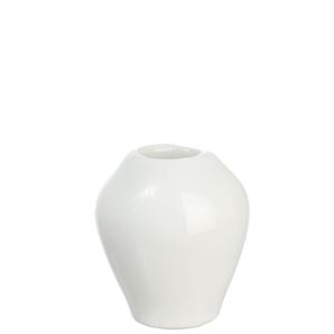 NCRVX07-1 - Small White Vase, 3/4 Inch